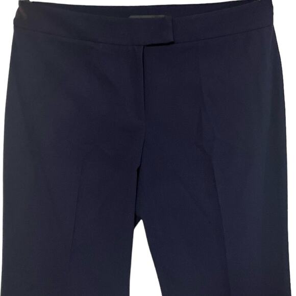 Antonio Melani Womens Navy Mid-Rise Bootcut 31.5" Inseam Dress Career Pants SZ 8 - Picture 3 of 7